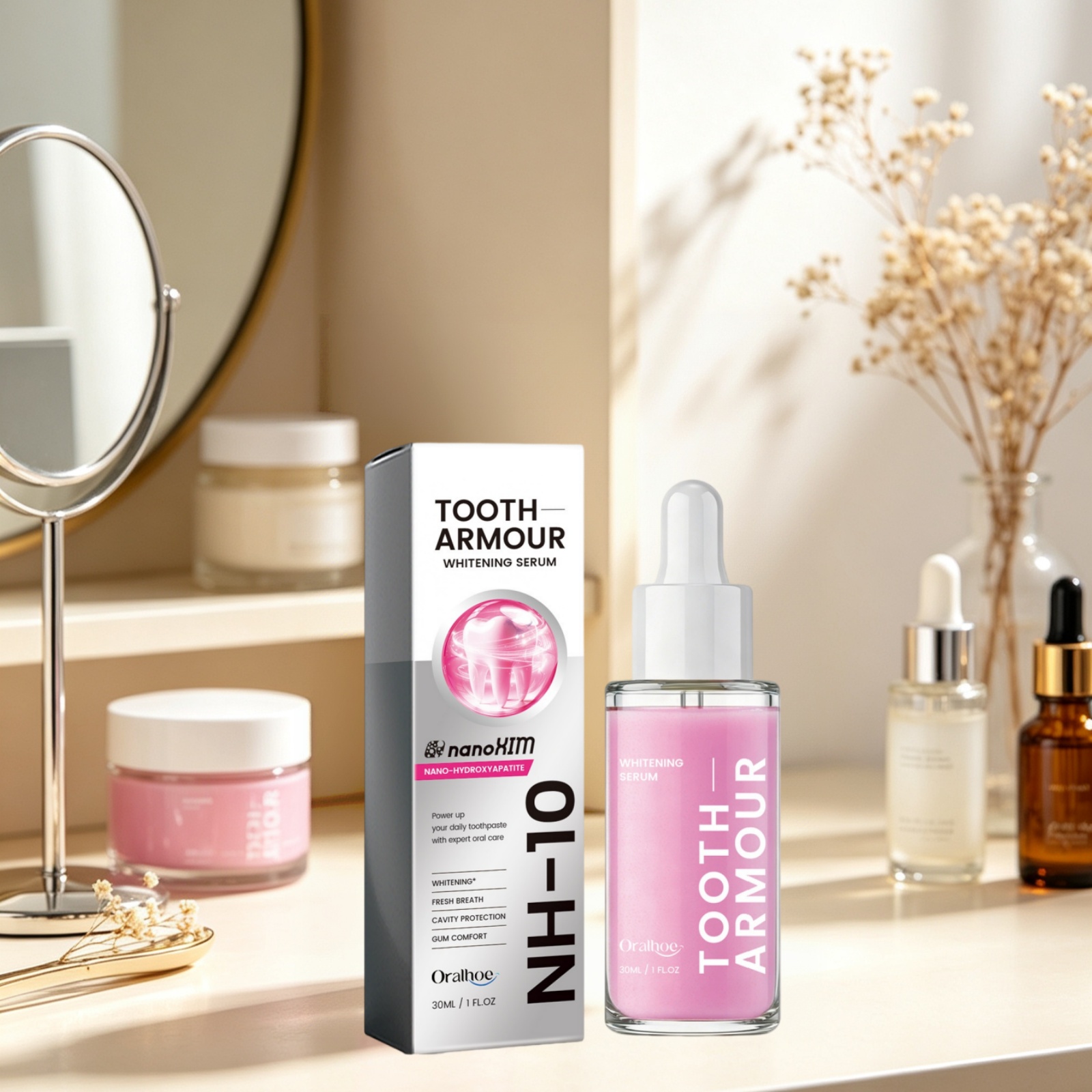 Oralhoe Tooth Whitening Serum  - Enamel Repair Serum review and price
