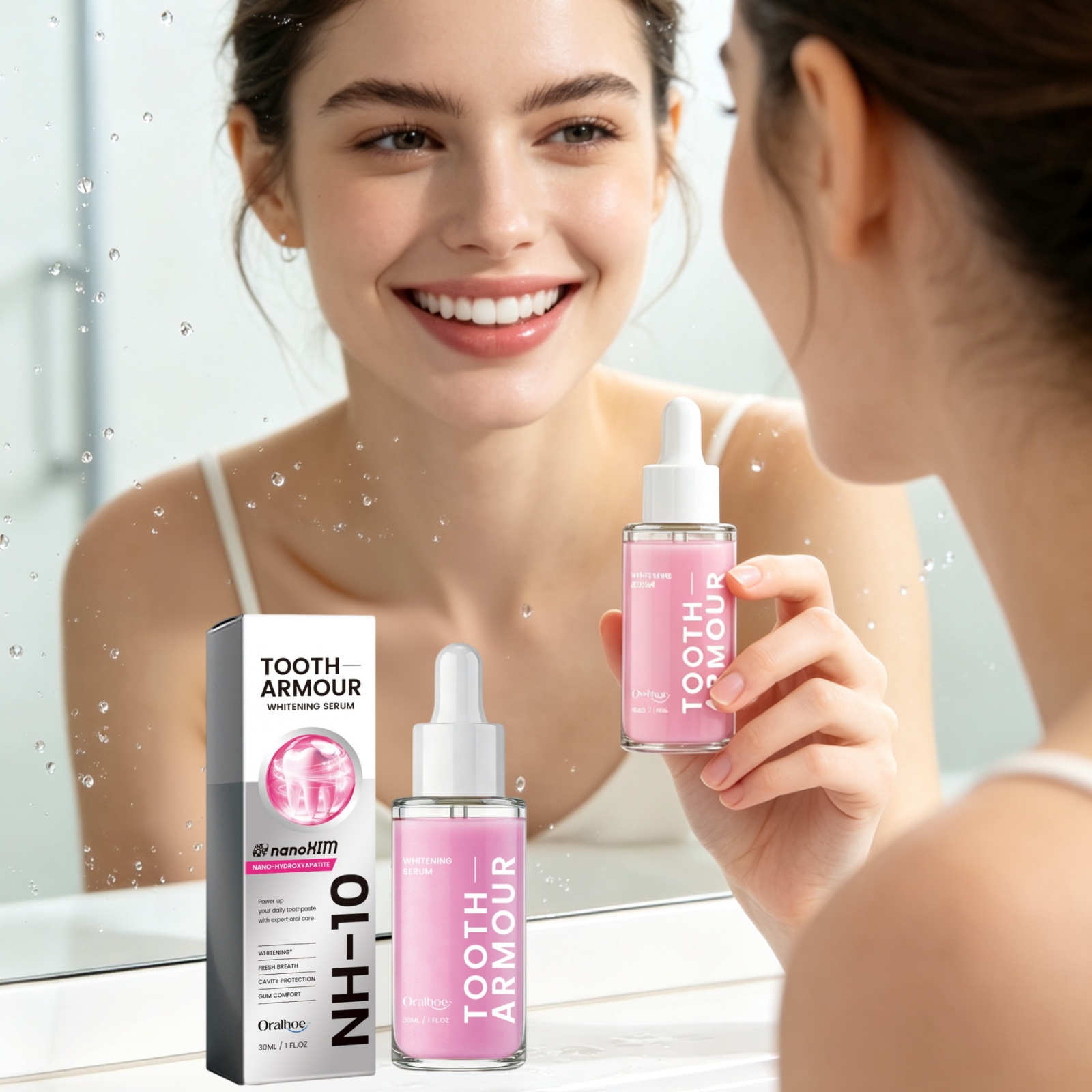 Oralhoe Tooth Whitening Serum  - Enamel Repair Serum review and price