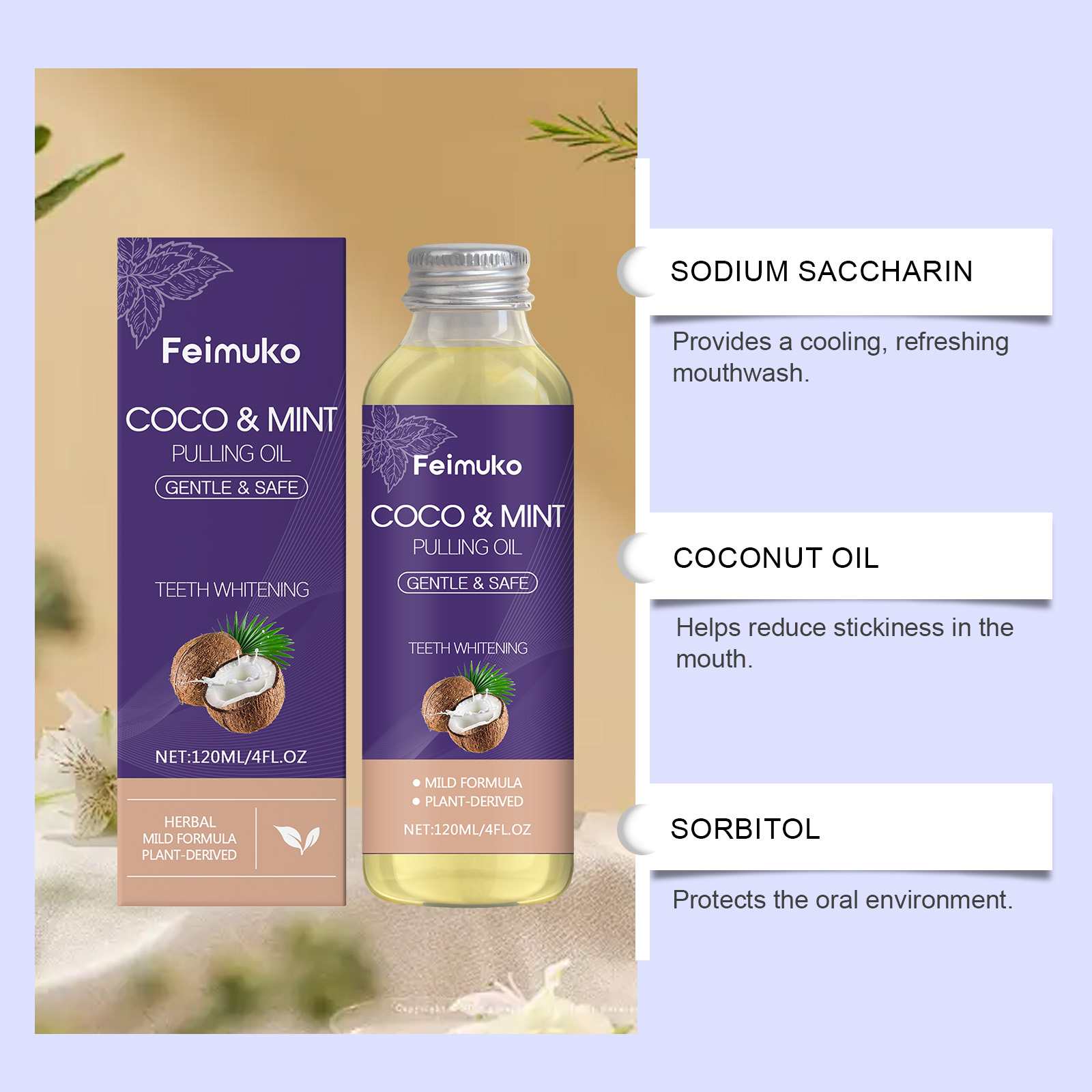 Coconut Oil Peppermint Pulling - Teeth Whitening With Coconut Oil review and price