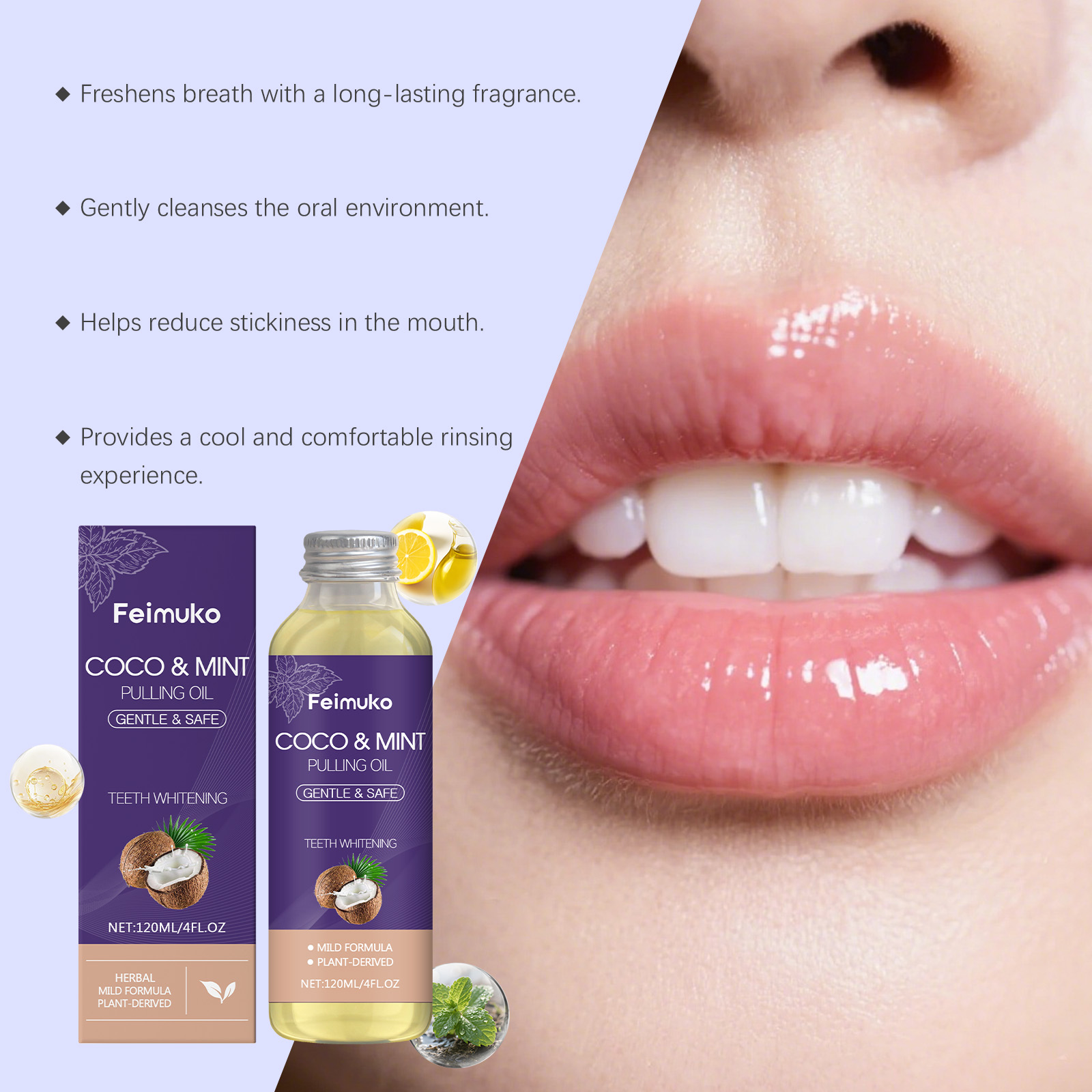 Coconut Oil Peppermint Pulling - Teeth Whitening With Coconut Oil review and price
