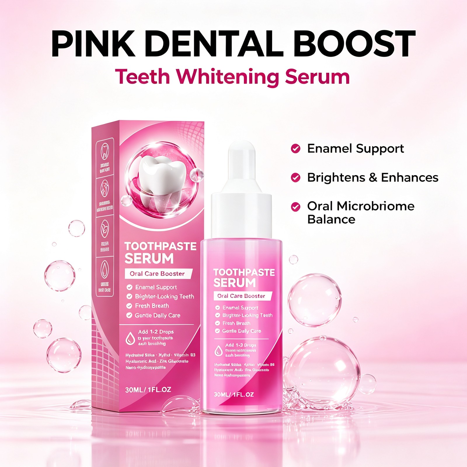Nano Hydroxyapatite Toothpaste - Enamel Repair Serum review and price