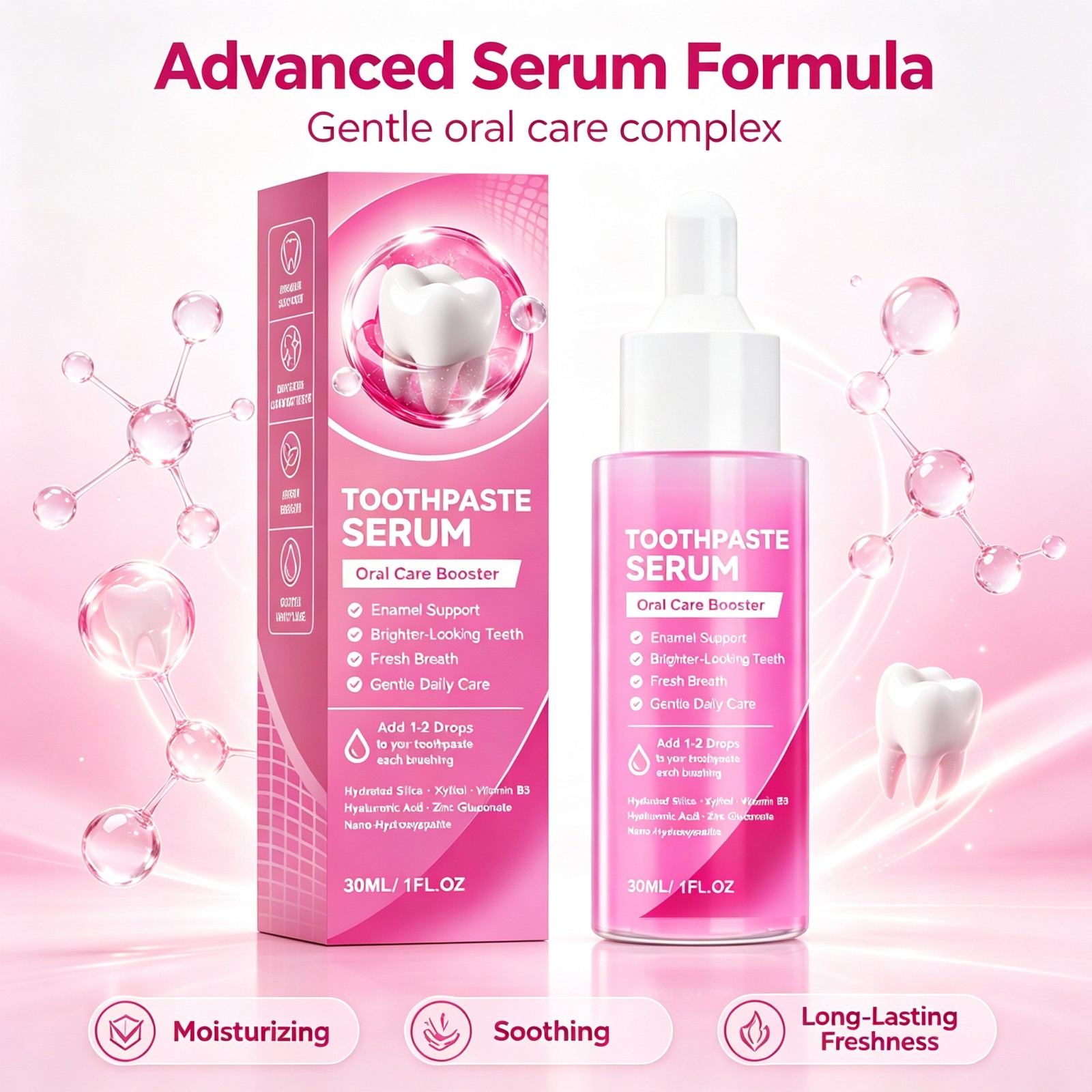 Nano Hydroxyapatite Toothpaste - Enamel Repair Serum review and price