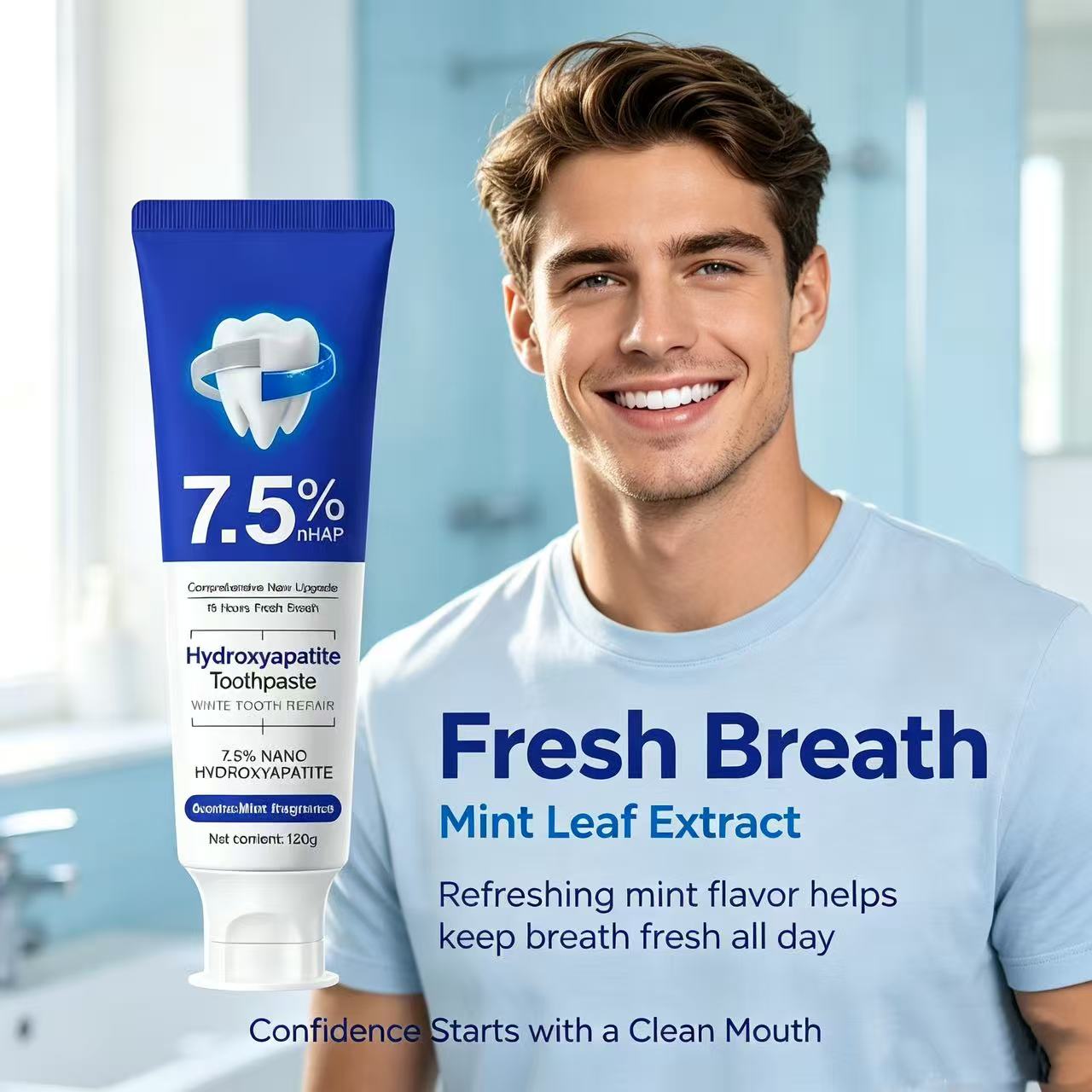 7.5%Nano Hydroxyapatite Toothp - Teeth Whitening Paste review and price