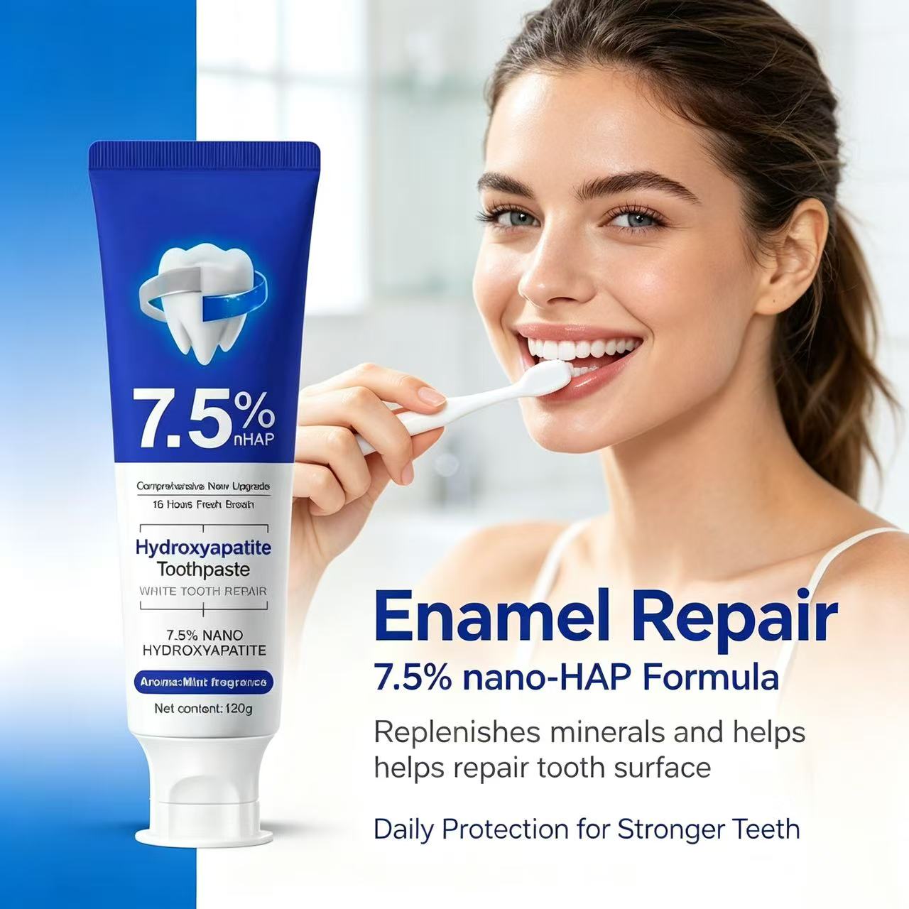 7.5%Nano Hydroxyapatite Toothp - Teeth Whitening Paste review and price
