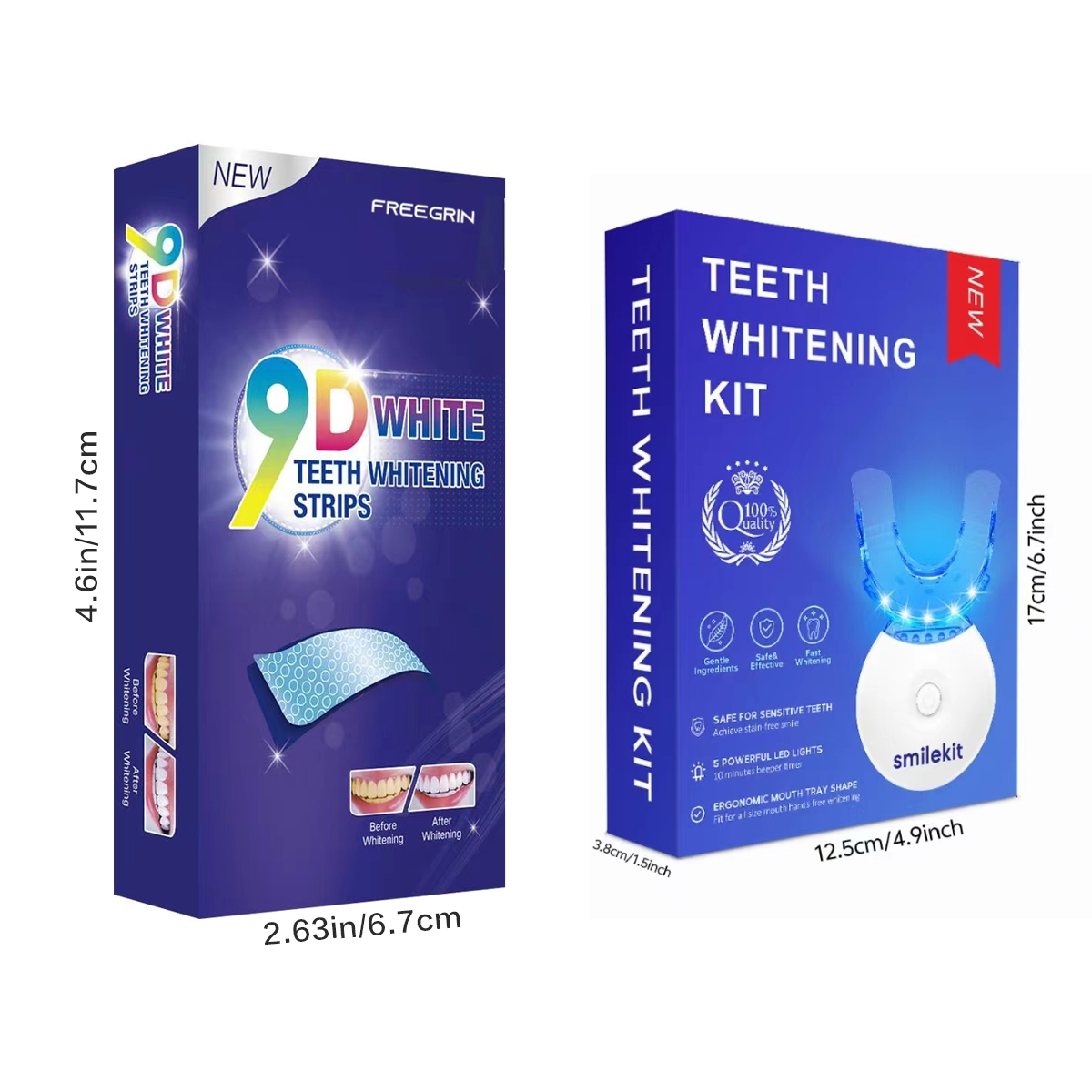 Teeth Whitening Kit - 5X LED L - Teeth Whitening Paste review and price