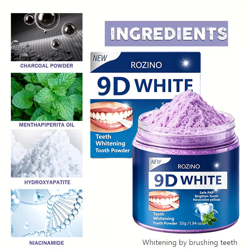 Rozino 9D Calcium Hydroxyapati - Teeth Whitening With Coconut Oil review and price
